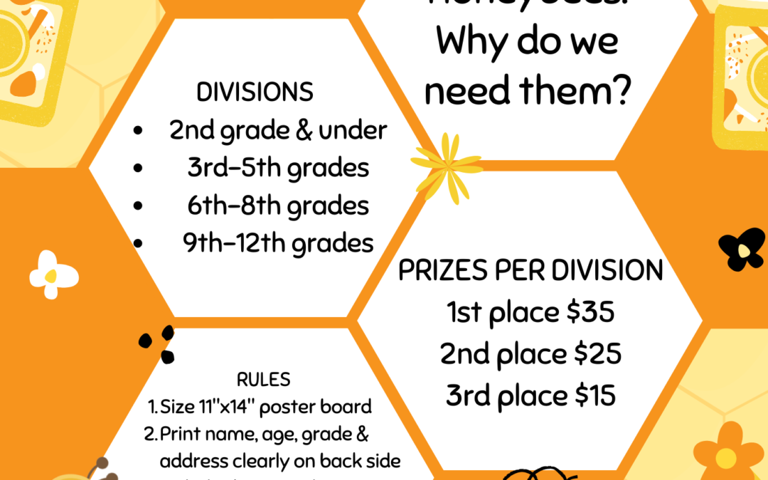 2021 Honey Bee Poster Contest
