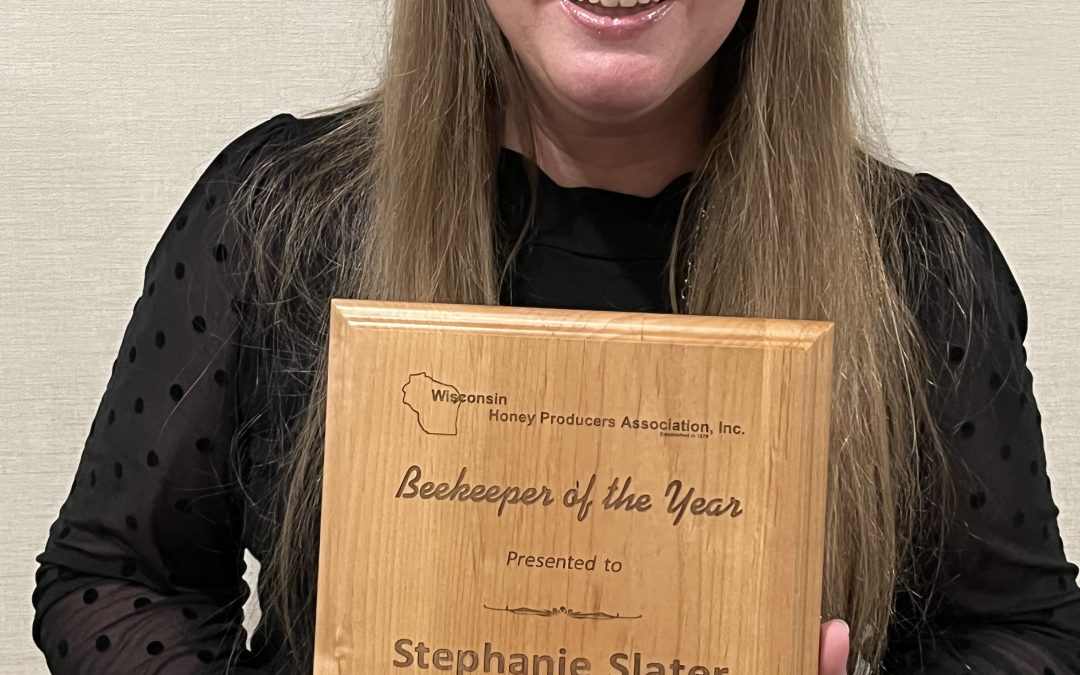 2022 Beekeeper of the Year, Stephanie Slater